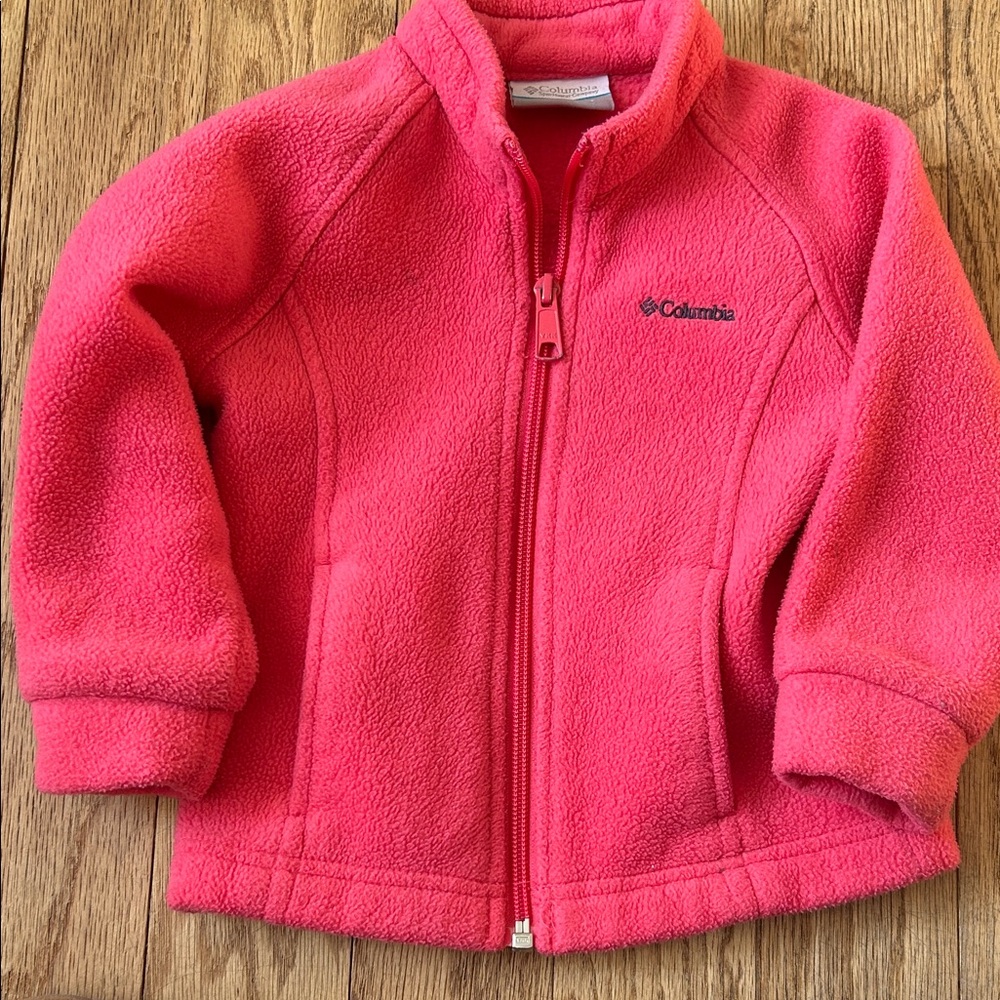 Columbia Pink Fleece Jacket